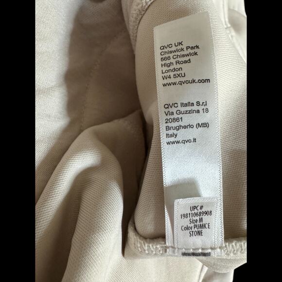 Cuddl Duds Smooth Knit Jersey Full Zip Jacket Pumice Stone Medium NWOT Mock Neck - Picture 11 of 14